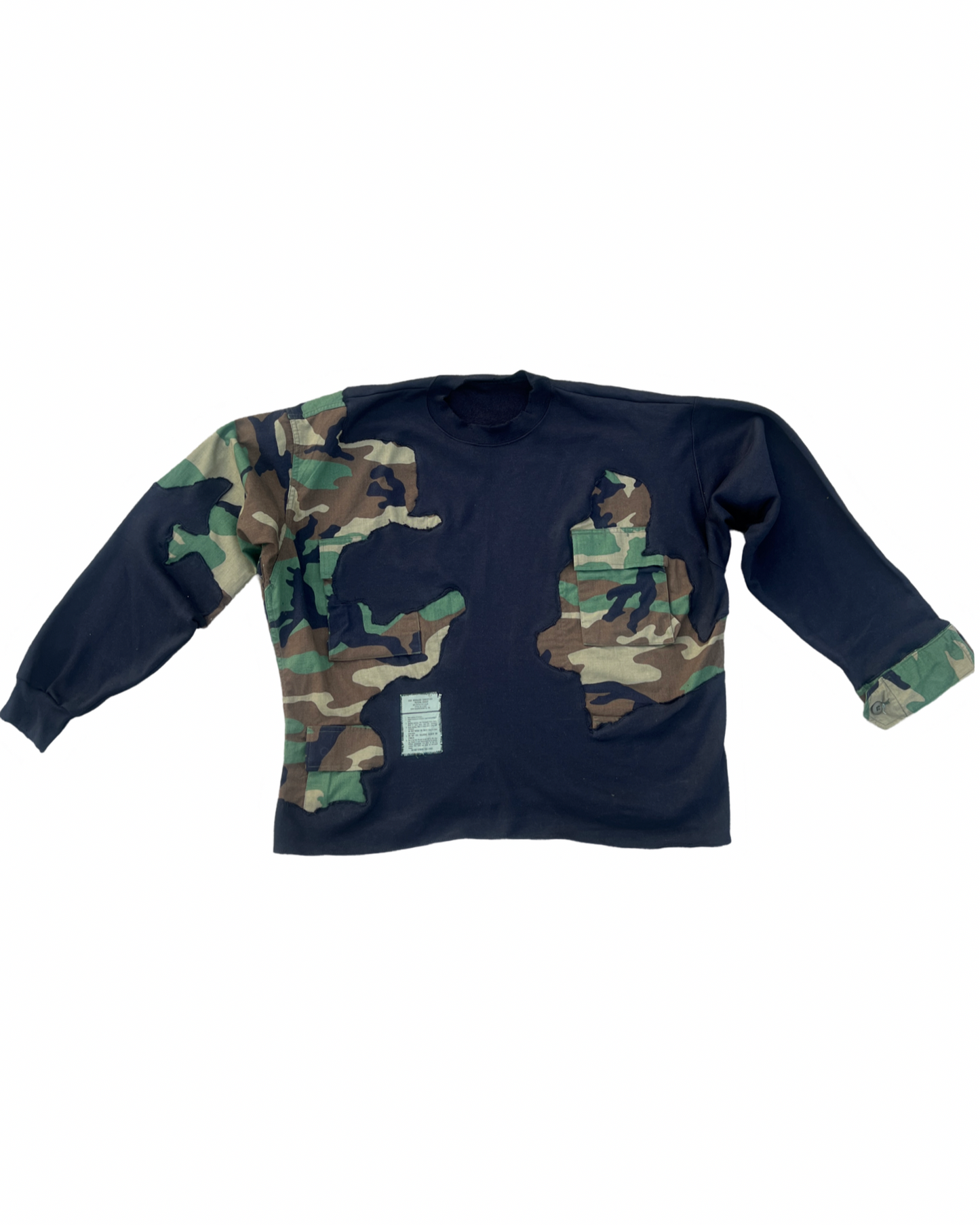 Camo crewneck