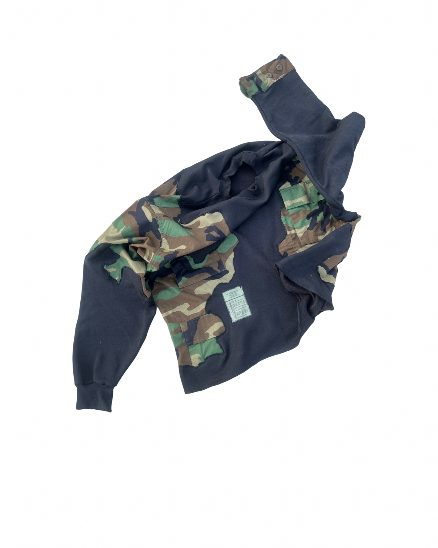 Camo crewneck